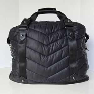 CYNTHIA ROWLEY Large Duffle Weekender Overnight Bag Detachable Strap